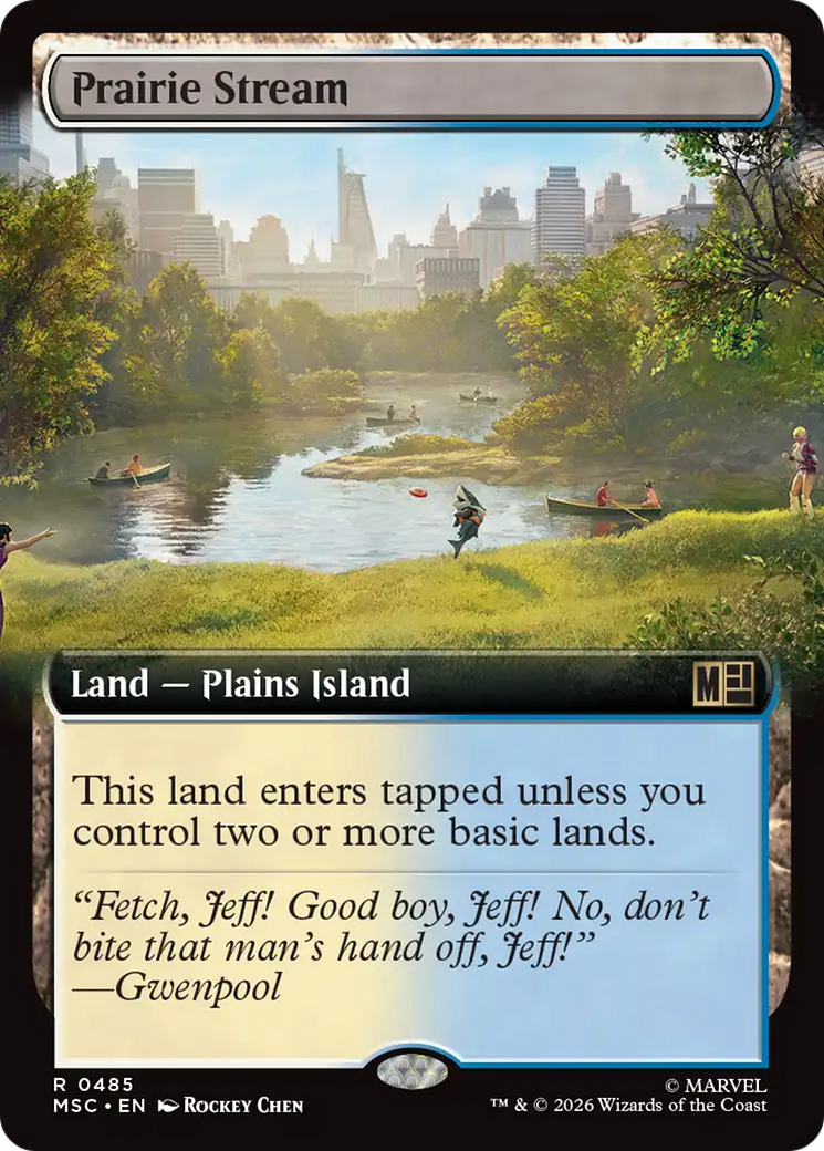 Prairie Stream (Extended Art) [Marvel Super Heroes Commander] | Gear Gaming Fayetteville