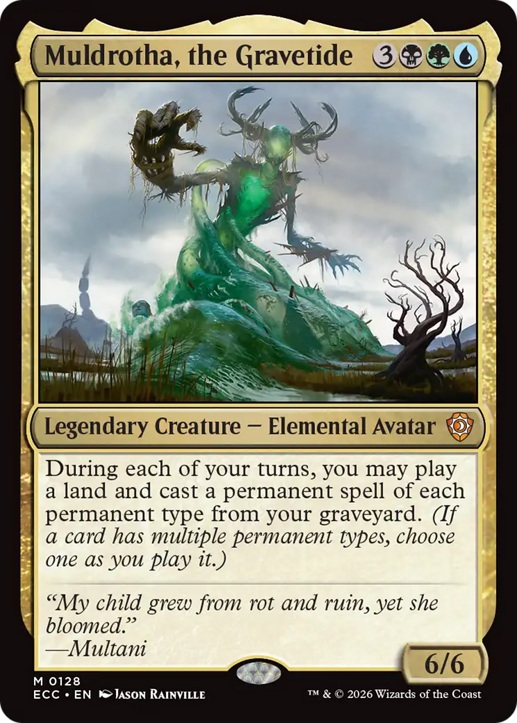 Muldrotha, the Gravetide [Lorwyn Eclipsed Commander] | Gear Gaming Fayetteville