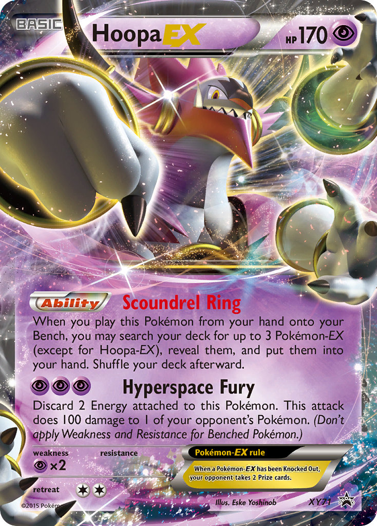 Hoopa EX (XY71) [XY: Black Star Promos] | Gear Gaming Fayetteville