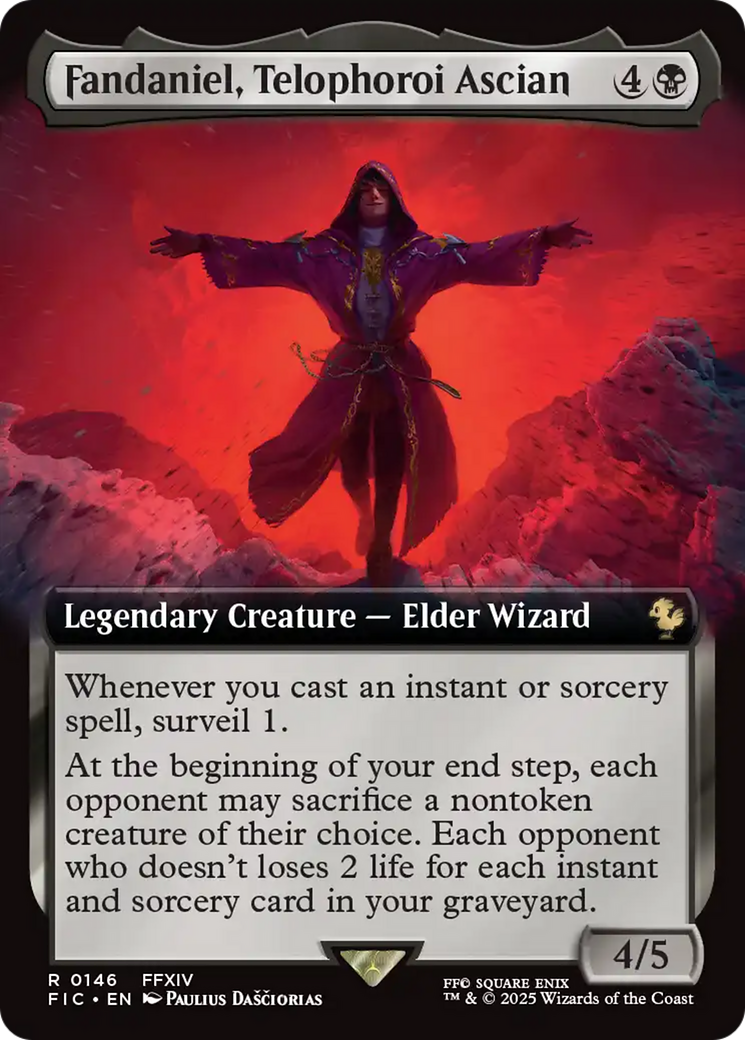 Fandaniel, Telophoroi Ascian (Extended Art) [FINAL FANTASY Commander] | Gear Gaming Fayetteville