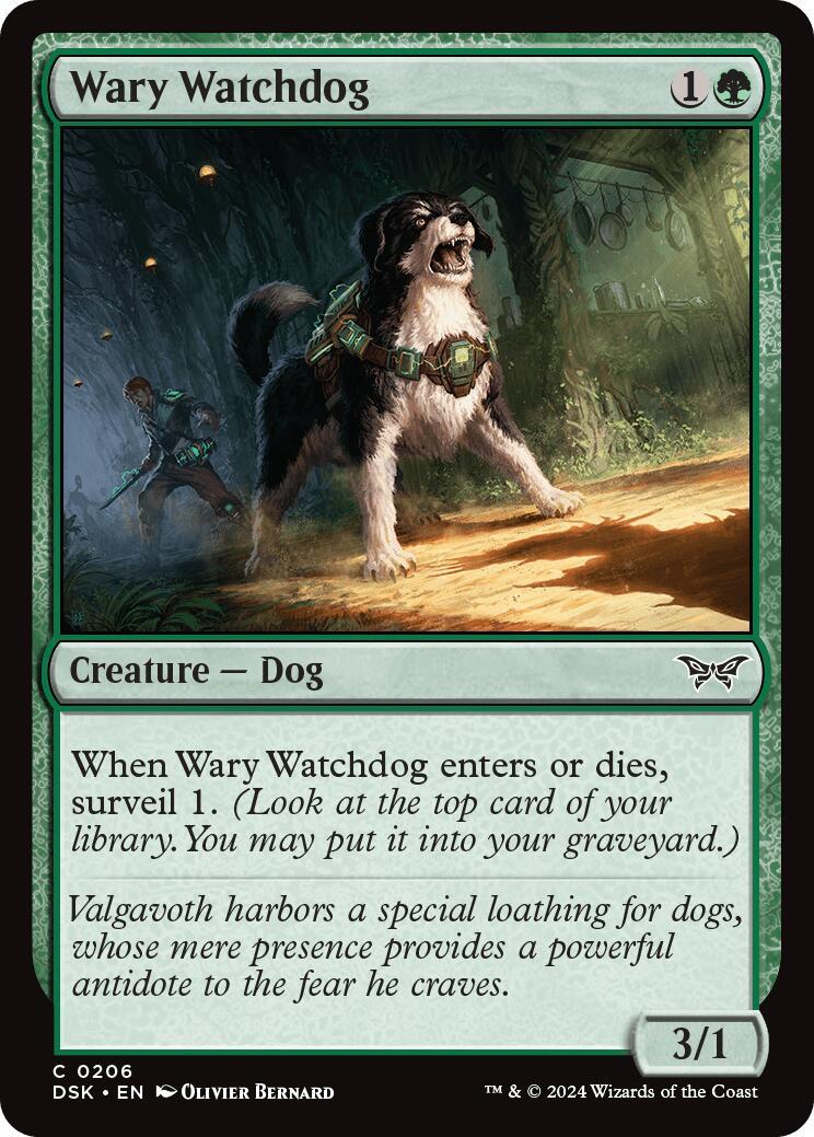 Wary Watchdog [Duskmourn: House of Horror] | Gear Gaming Fayetteville