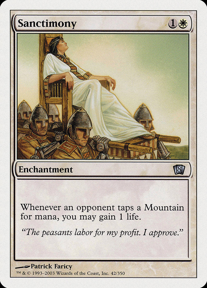 Sanctimony [Eighth Edition] | Gear Gaming Fayetteville