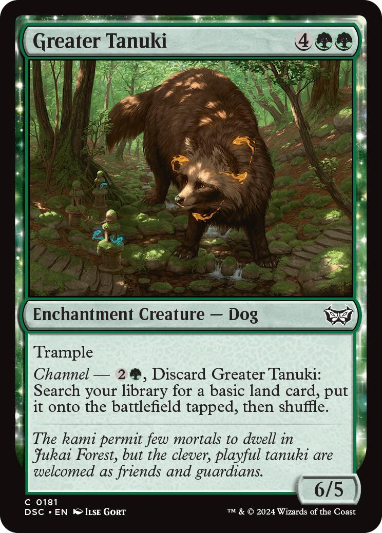 Greater Tanuki [Duskmourn: House of Horror Commander] | Gear Gaming Fayetteville