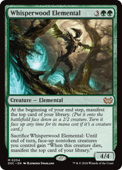 Whisperwood Elemental [Duskmourn: House of Horror Commander] | Gear Gaming Fayetteville