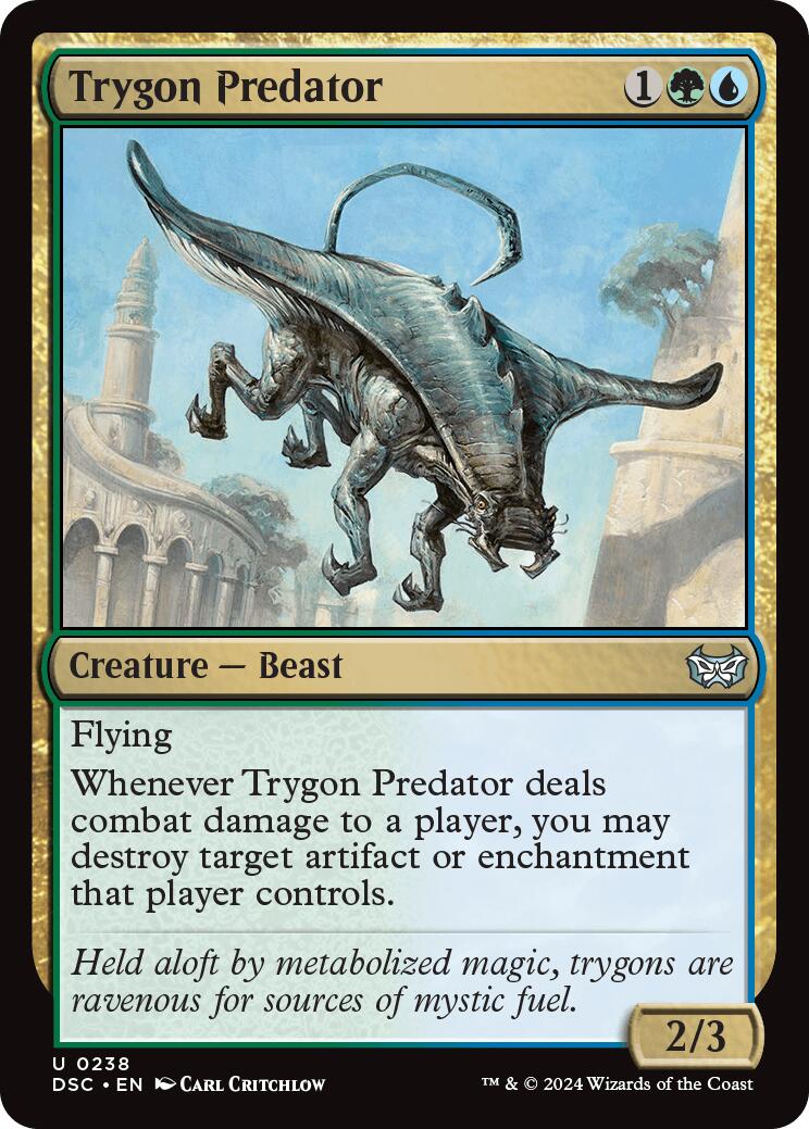 Trygon Predator [Duskmourn: House of Horror Commander] | Gear Gaming Fayetteville