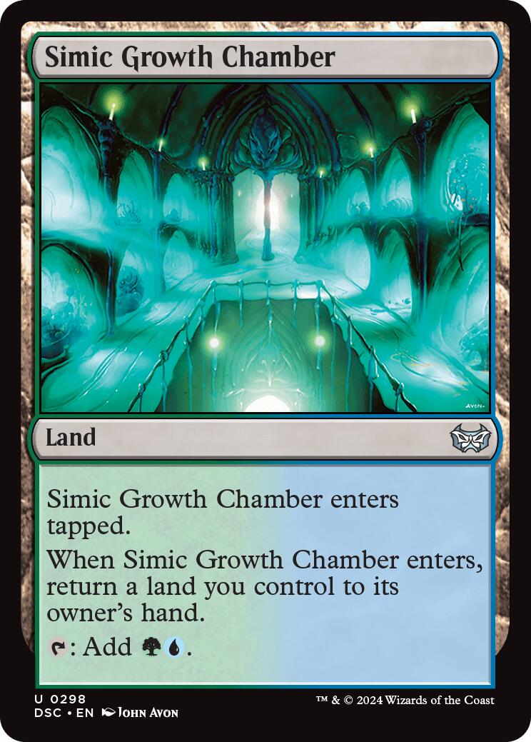 Simic Growth Chamber [Duskmourn: House of Horror Commander] | Gear Gaming Fayetteville