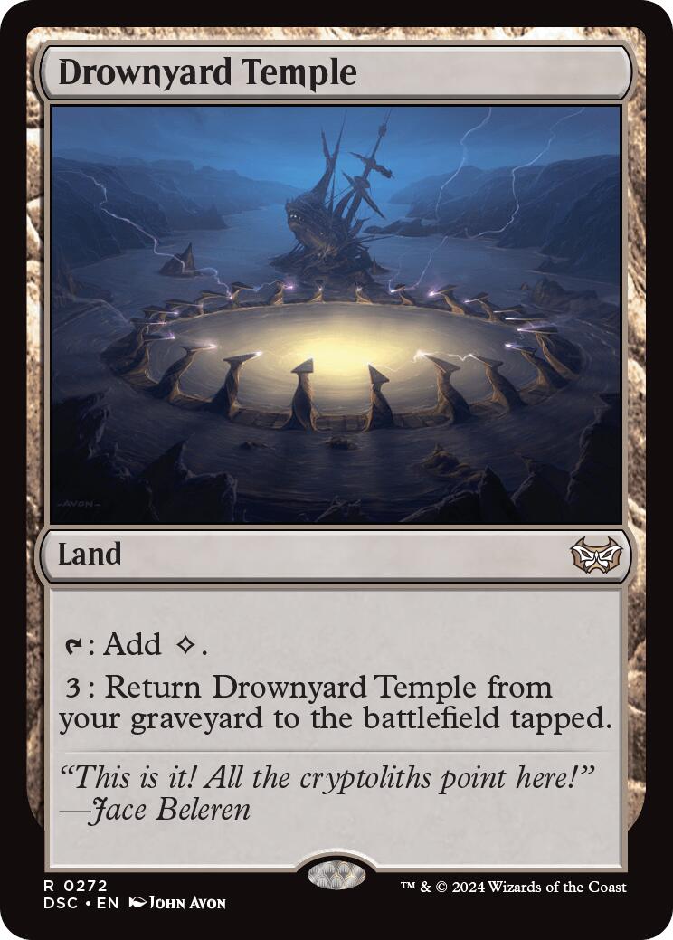 Drownyard Temple [Duskmourn: House of Horror Commander] | Gear Gaming Fayetteville