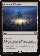 Drownyard Temple [Duskmourn: House of Horror Commander] | Gear Gaming Fayetteville