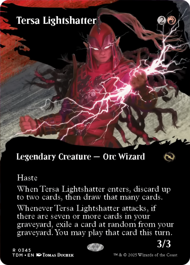 Tersa Lightshatter (Borderless) [Tarkir: Dragonstorm] | Gear Gaming Fayetteville