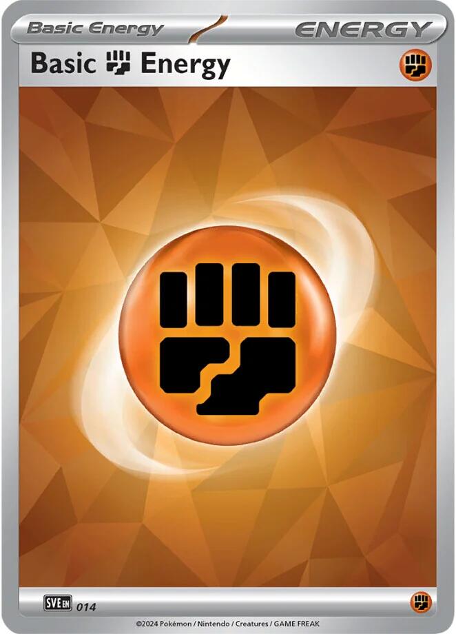 Basic Fighting Energy (014)(Holo) [Scarlet & Violet: Stellar Crown] | Gear Gaming Fayetteville