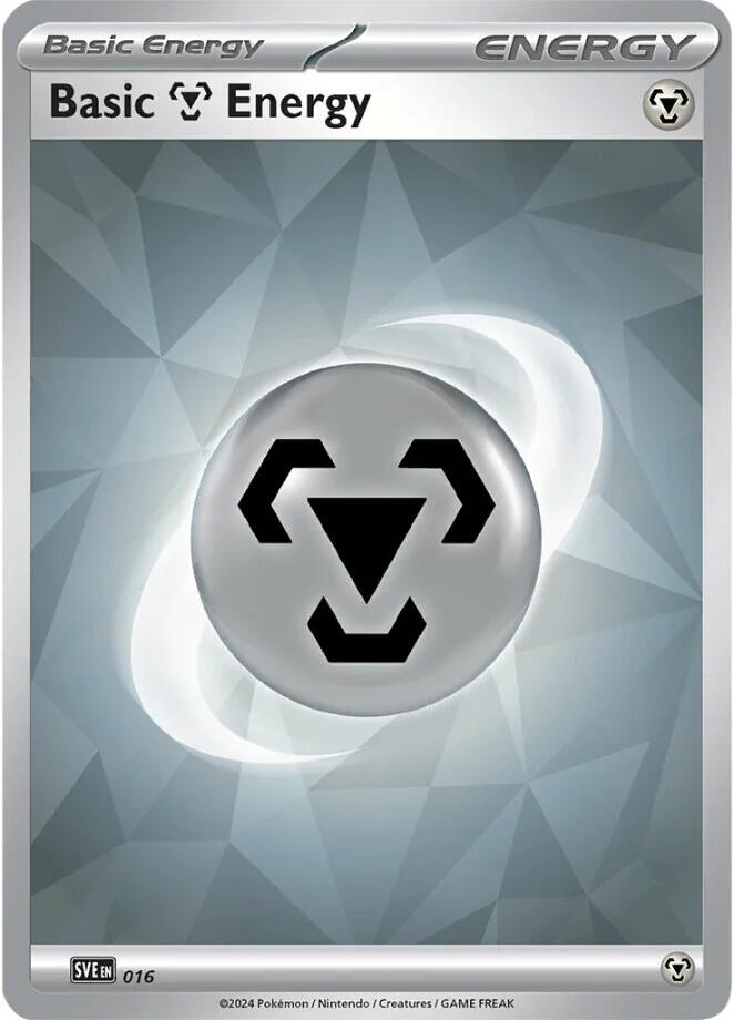 Basic Metal Energy (016)(Holo) [Scarlet & Violet: Stellar Crown] | Gear Gaming Fayetteville