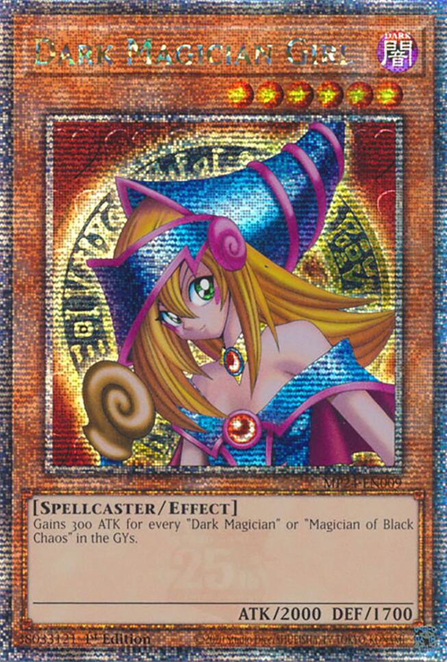 Dark Magician Girl [MP24-EN009] Quarter Century Secret Rare | Gear Gaming Fayetteville