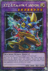 XYZ-Dragon Cannon (Alternate Art) [MP24-EN011] Quarter Century Secret Rare | Gear Gaming Fayetteville