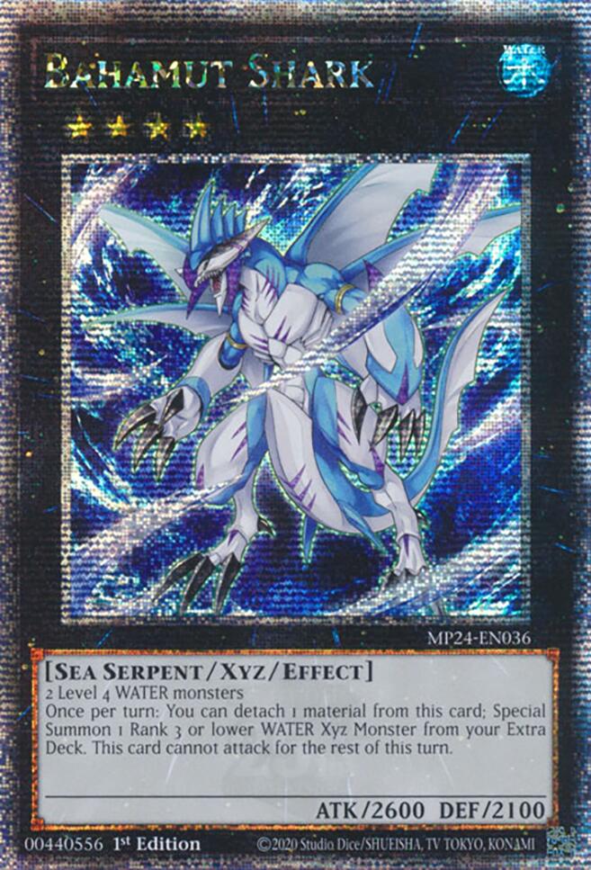 Bahamut Shark [MP24-EN036] Quarter Century Secret Rare | Gear Gaming Fayetteville