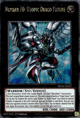 Number F0: Utopic Draco Future [MP24-EN037] Quarter Century Secret Rare | Gear Gaming Fayetteville