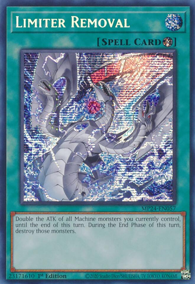 Limiter Removal (Alternate Art) [MP24-EN057] Prismatic Secret Rare | Gear Gaming Fayetteville