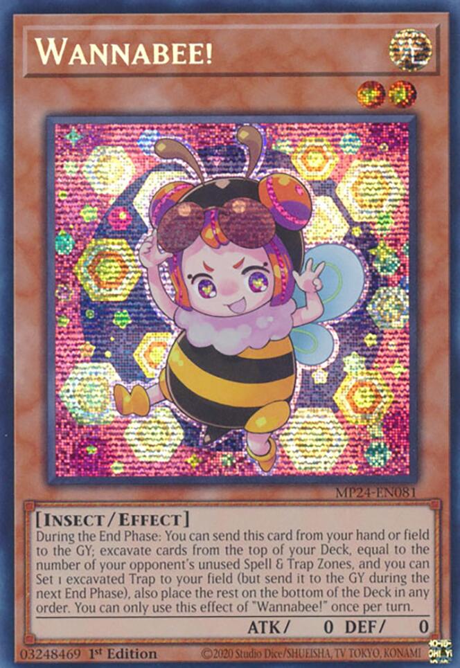 Wannabee! [MP24-EN081] Prismatic Secret Rare | Gear Gaming Fayetteville