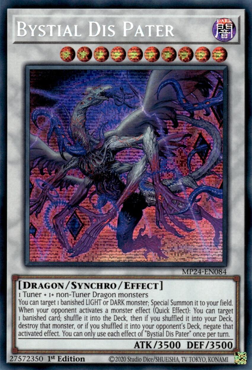 Bystial Dis Pater [MP24-EN084] Prismatic Secret Rare | Gear Gaming Fayetteville