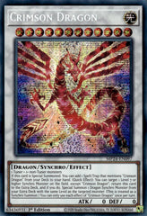 Crimson Dragon (card) [MP24-EN097] Prismatic Secret Rare | Gear Gaming Fayetteville