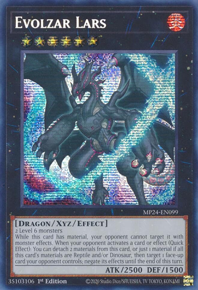 Evolzar Lars [MP24-EN099] Prismatic Secret Rare | Gear Gaming Fayetteville