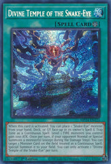 Divine Temple of the Snake-Eye [MP24-EN123] Prismatic Secret Rare | Gear Gaming Fayetteville