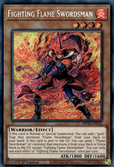 Fighting Flame Swordsman [MP24-EN132] Prismatic Secret Rare | Gear Gaming Fayetteville