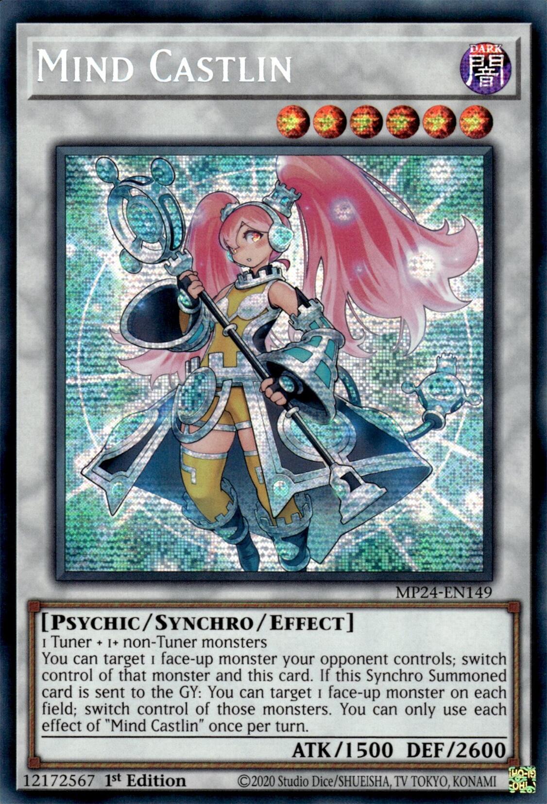 Mind Castlin [MP24-EN149] Prismatic Secret Rare | Gear Gaming Fayetteville