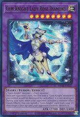 Gem-Knight Lady Rose Diamond [MP24-EN157] Ultra Rare | Gear Gaming Fayetteville