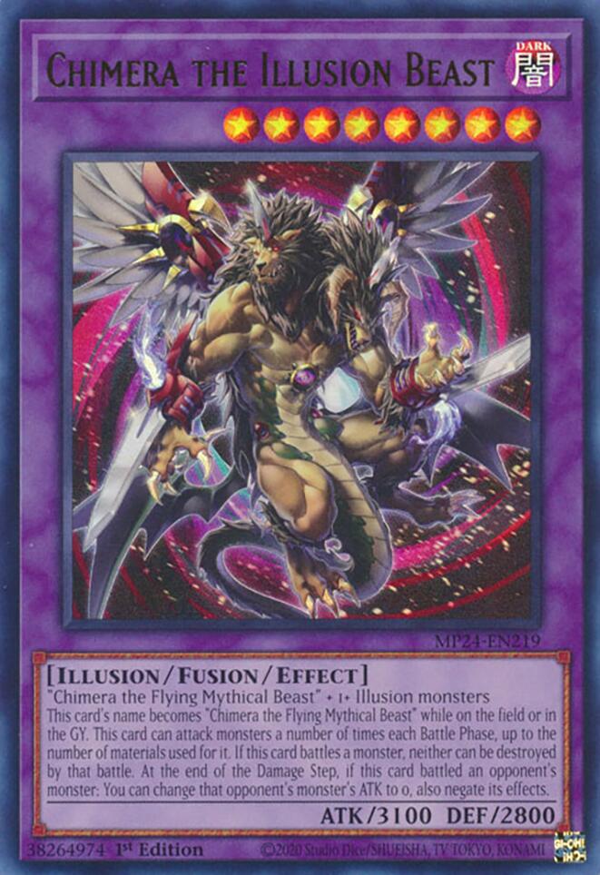 Chimera the Illusion Beast [MP24-EN219] Ultra Rare | Gear Gaming Fayetteville