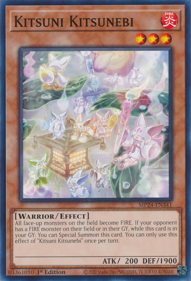 Kitsuni Kitsunebi [MP24-EN341] Common | Gear Gaming Fayetteville
