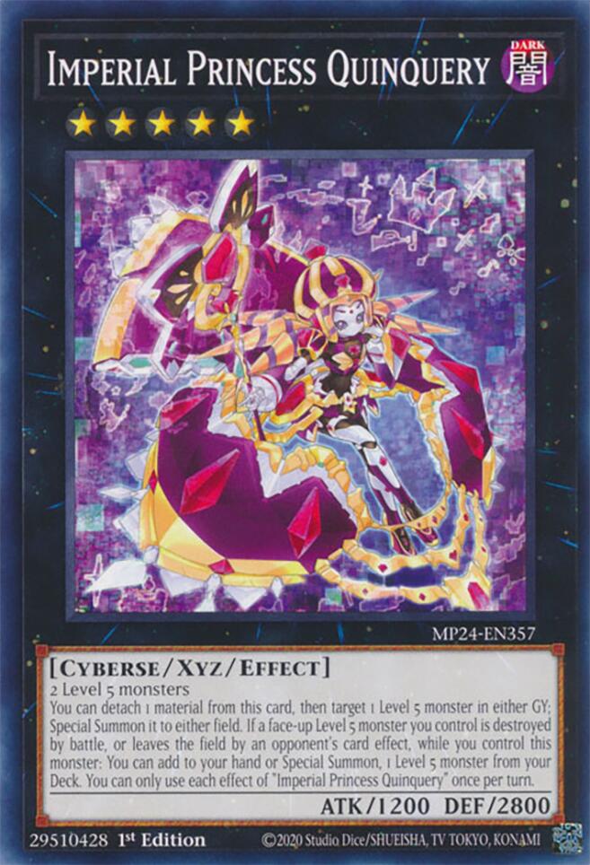 Imperial Princess Quinquery [MP24-EN357] Common | Gear Gaming Fayetteville
