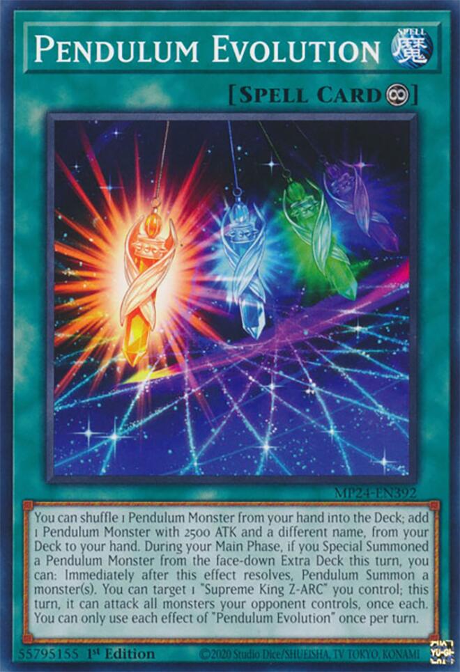 Pendulum Evolution (card) [MP24-EN392] Common | Gear Gaming Fayetteville