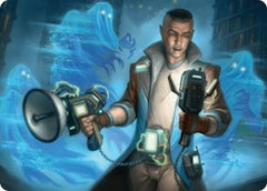 Paranormal Analyst Art Card [Duskmourn: House of Horror Art Series] | Gear Gaming Fayetteville