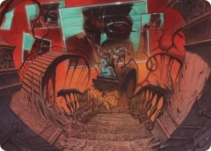 Let's Play a Game Art Card [Duskmourn: House of Horror Art Series] | Gear Gaming Fayetteville