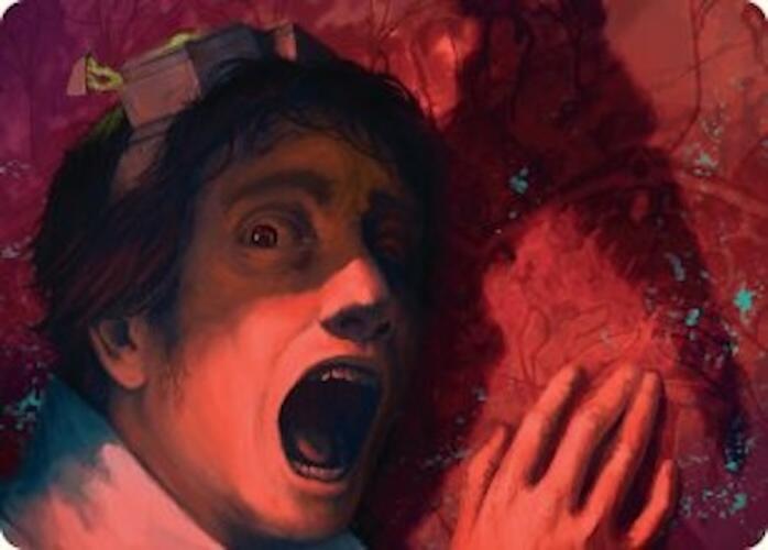 Murder Art Card [Duskmourn: House of Horror Art Series] | Gear Gaming Fayetteville