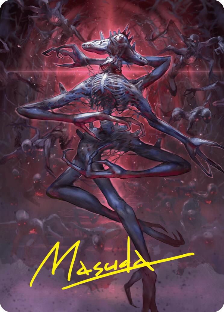 Overlord of the Balemurk Art Card (Gold-Stamped Signature) [Duskmourn: House of Horror Art Series] | Gear Gaming Fayetteville