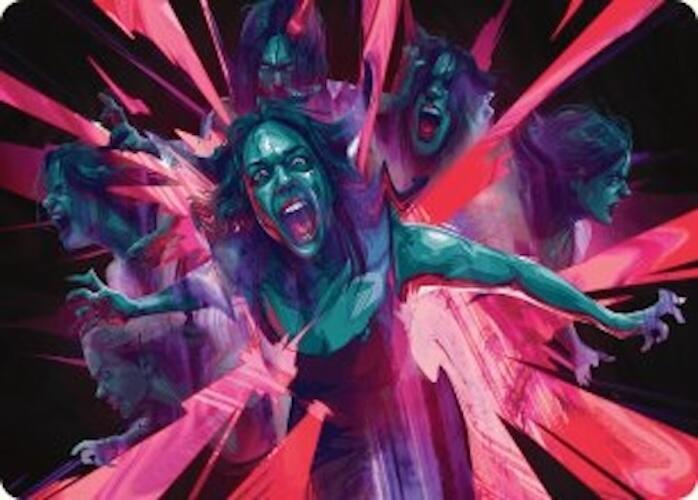 Waltz of Rage Art Card [Duskmourn: House of Horror Art Series] | Gear Gaming Fayetteville