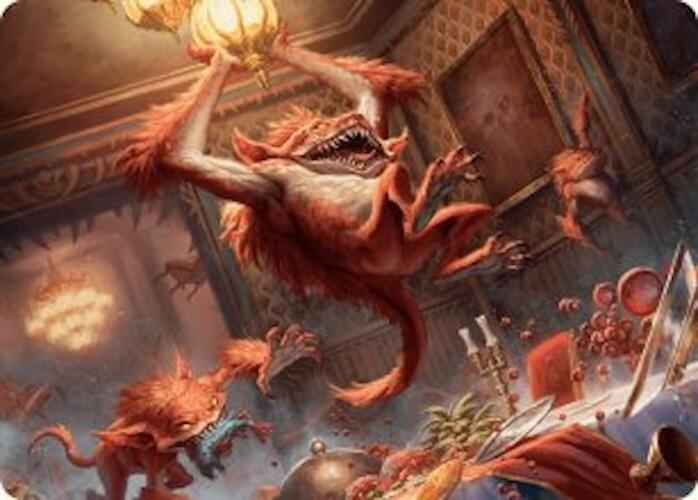 Midnight Mayhem Art Card [Duskmourn: House of Horror Art Series] | Gear Gaming Fayetteville