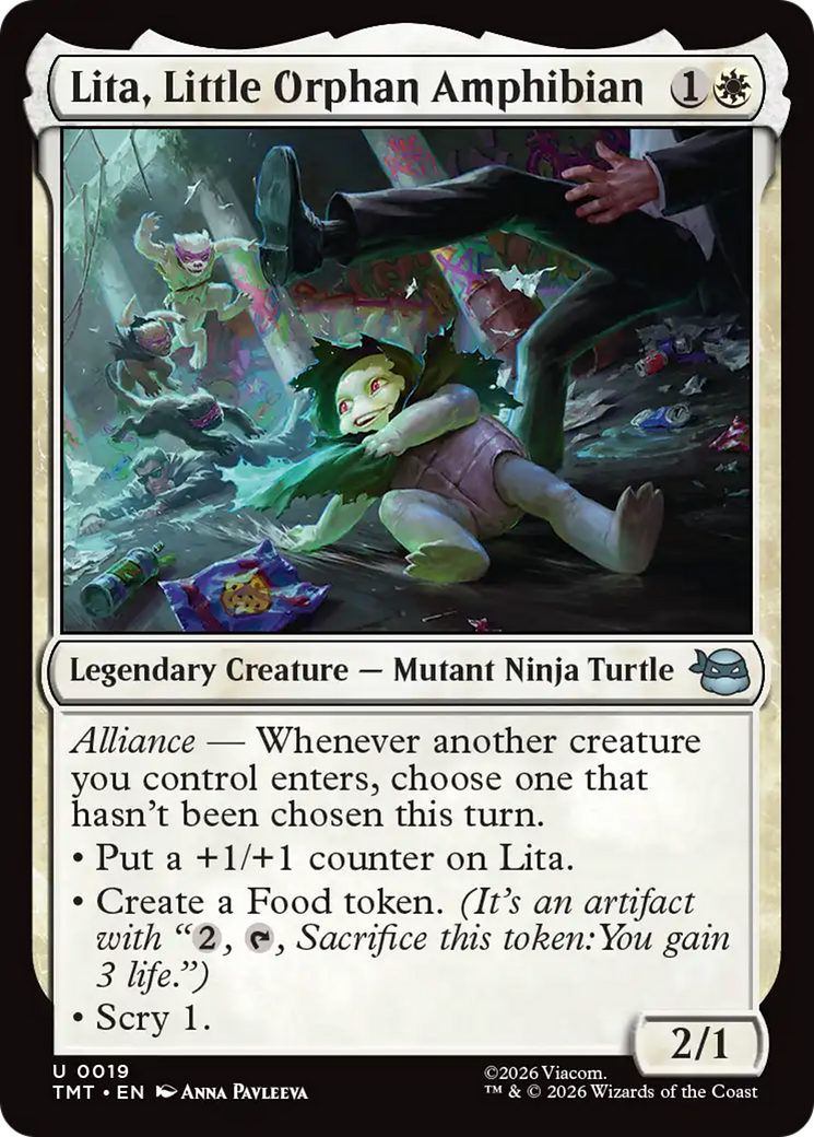 Lita, Little Orphan Amphibian [Teenage Mutant Ninja Turtles] | Gear Gaming Fayetteville