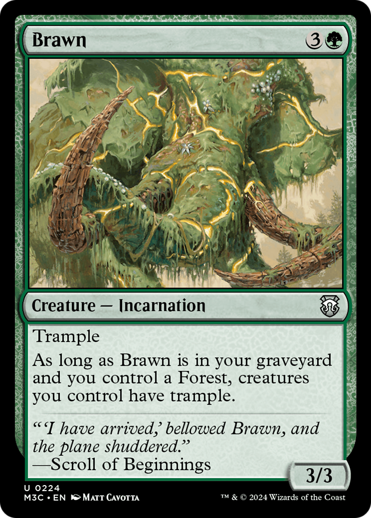 Brawn [Modern Horizons 3 Commander] | Gear Gaming Fayetteville