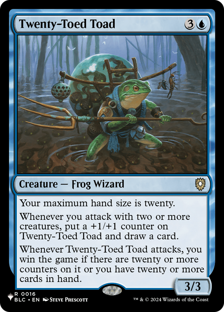 Twenty-Toed Toad [The List] | Gear Gaming Fayetteville