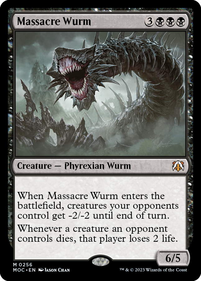 Massacre Wurm [March of the Machine Commander] | Gear Gaming Fayetteville