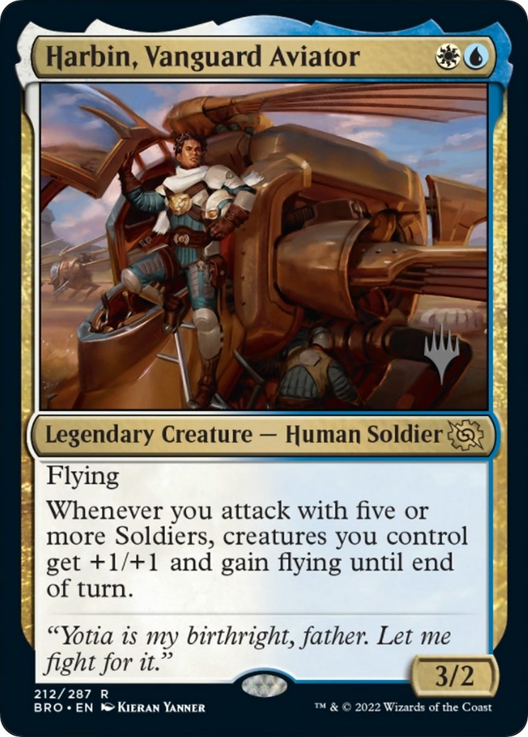 Harbin, Vanguard Aviator (Promo Pack) [The Brothers' War Promos] | Gear Gaming Fayetteville