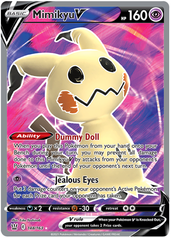 Mimikyu V (148/163) [Sword & Shield: Battle Styles] | Gear Gaming Fayetteville