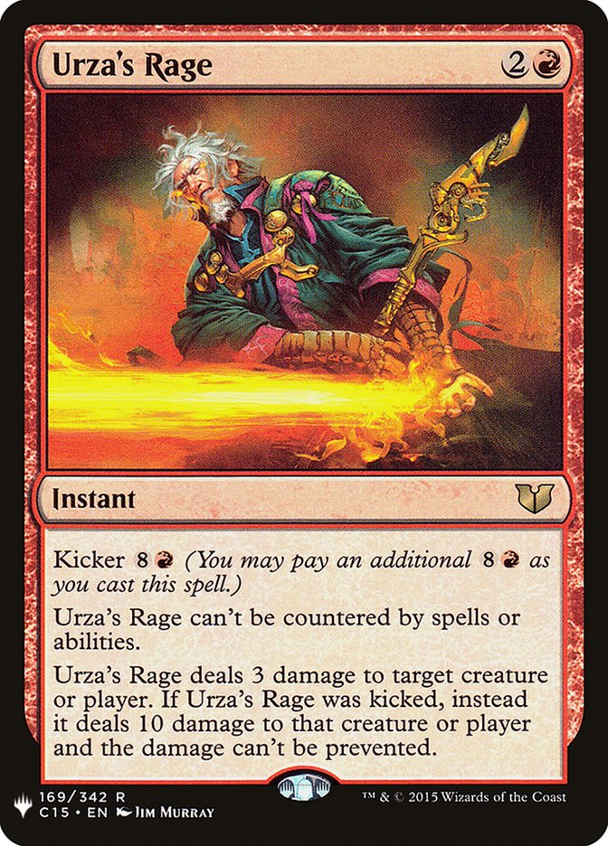 Urza's Rage [The List] | Gear Gaming Fayetteville