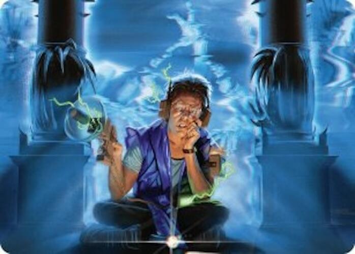 Oblivious Bookworm Art Card [Duskmourn: House of Horror Art Series] | Gear Gaming Fayetteville