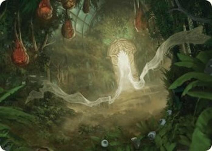 Hushwood Verge Art Card [Duskmourn: House of Horror Art Series] | Gear Gaming Fayetteville