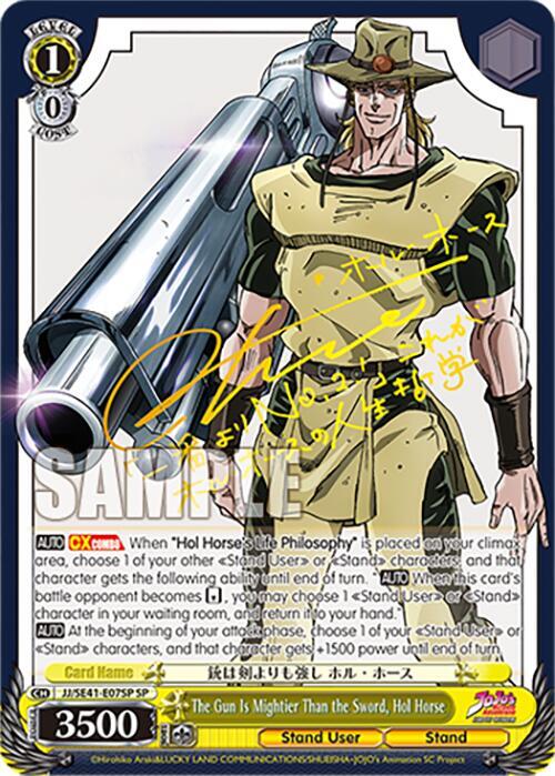 The Gun Is Mightier Than the Sword, Hol Horse (SP) - [JoJo's Bizarre Adventure: Stardust Crusaders Premium Booster] | Gear Gaming Fayetteville