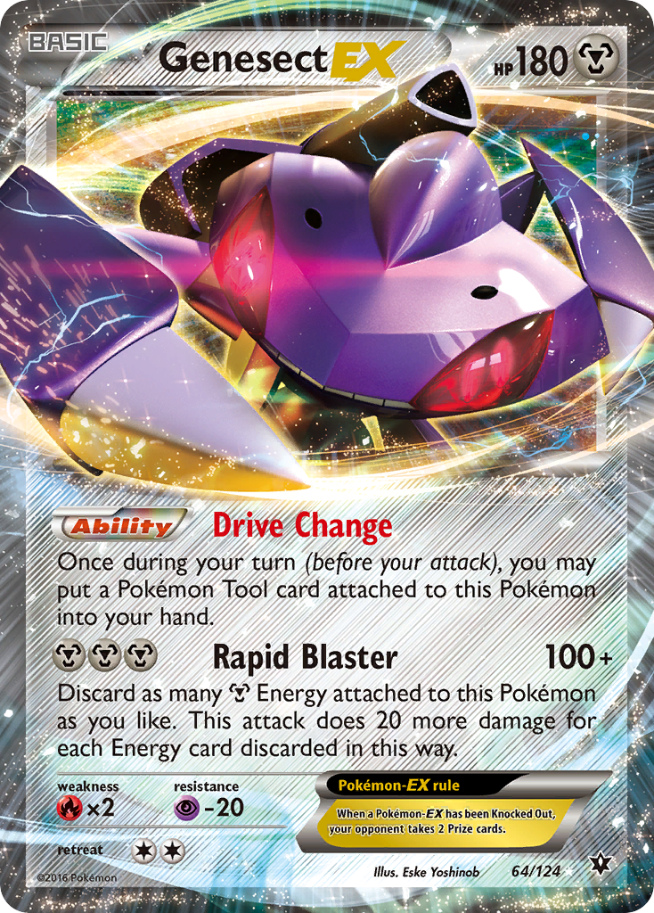 Genesect EX (64/124) [XY: Fates Collide] | Gear Gaming Fayetteville