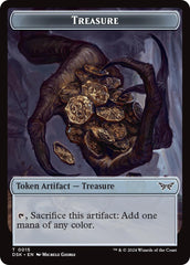 Angel // Treasure Double-Sided Token [Duskmourn: House of Horror Commander Tokens] | Gear Gaming Fayetteville